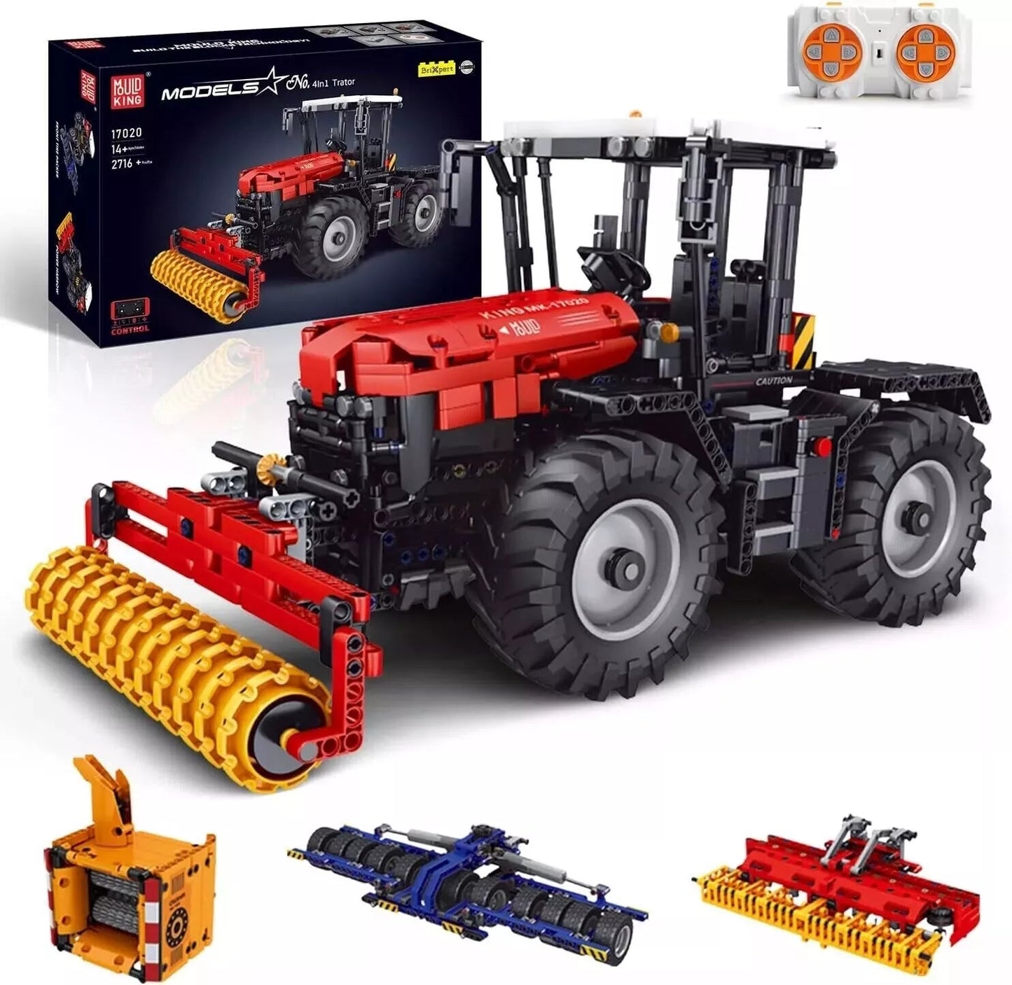 Mould King 17020 RC Traktor Ferngesteuert Mein Shop