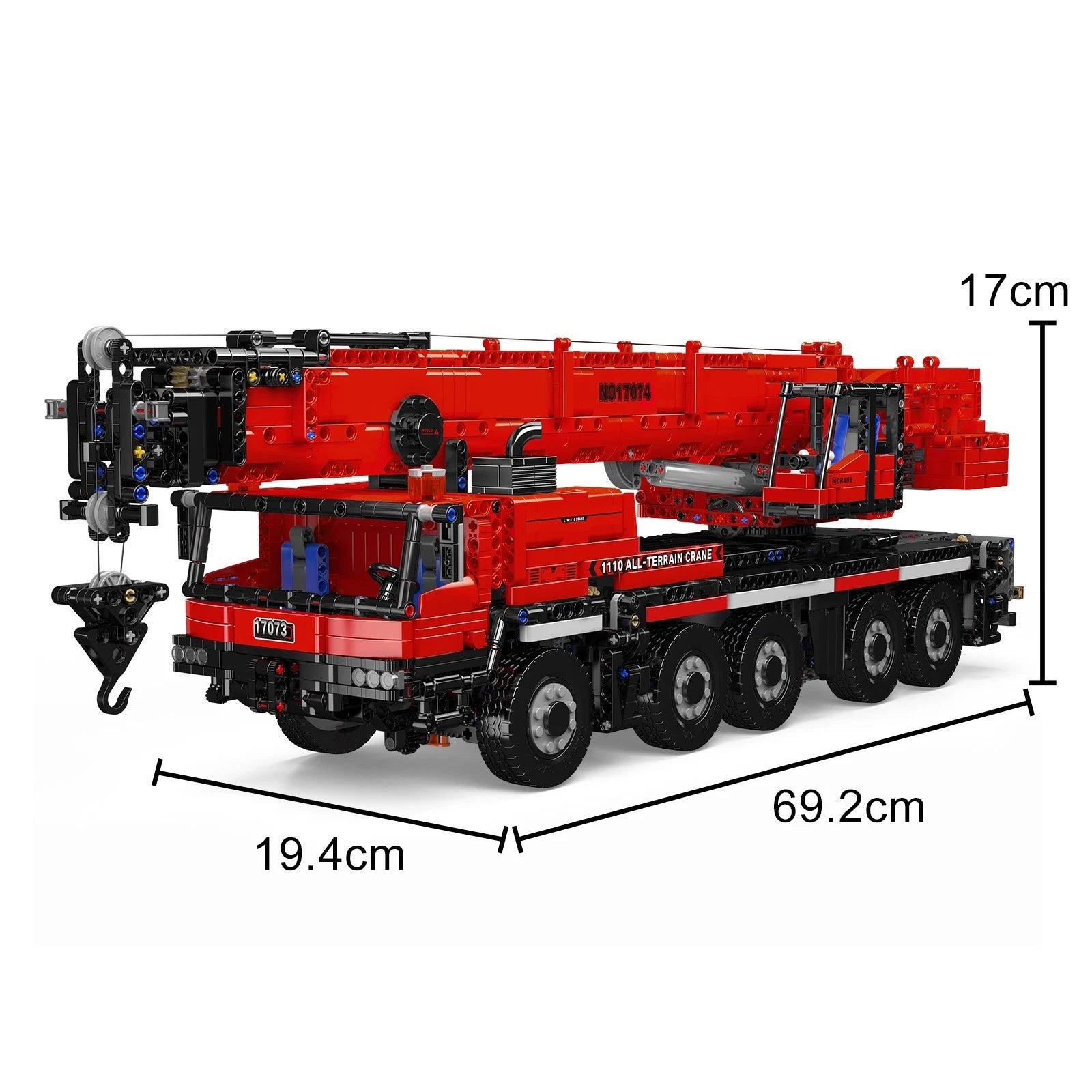Mould King 17075 RC Mobilkranwagen Kranwagen Mein Shop