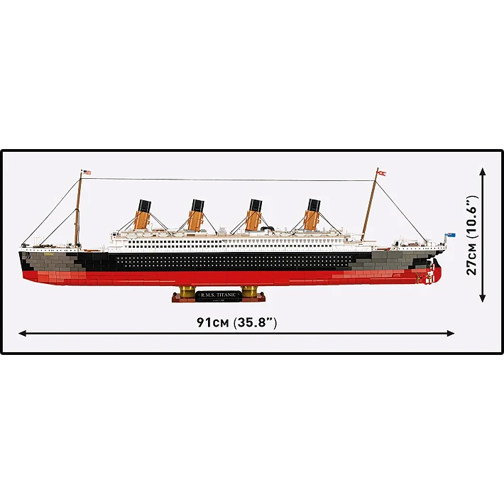 Cobi RMS Titanic 1:300 Passagierschiff Schiff MaxiBricks