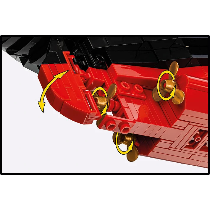 Cobi RMS Titanic 1:300 Passagierschiff Schiff MaxiBricks