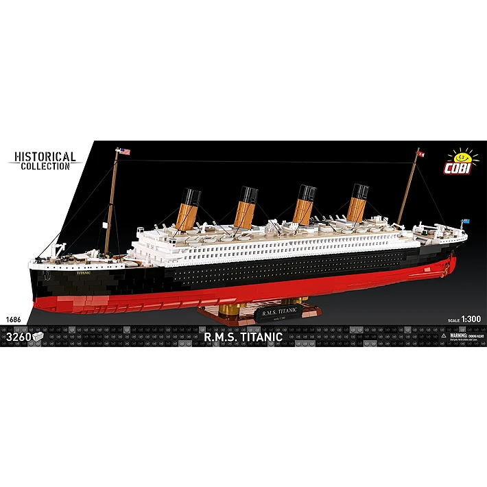 Cobi RMS Titanic 1:300 Passagierschiff Schiff MaxiBricks