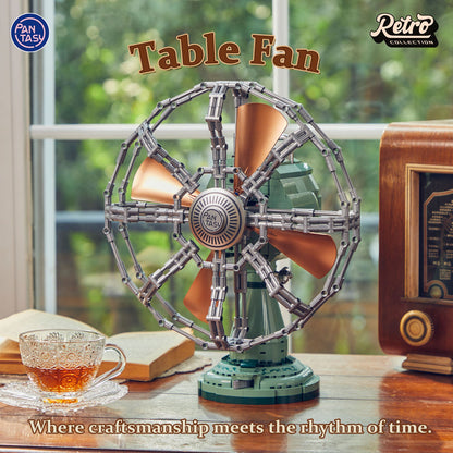 Pantasy 85044 Retro Tischventilator motorisiert