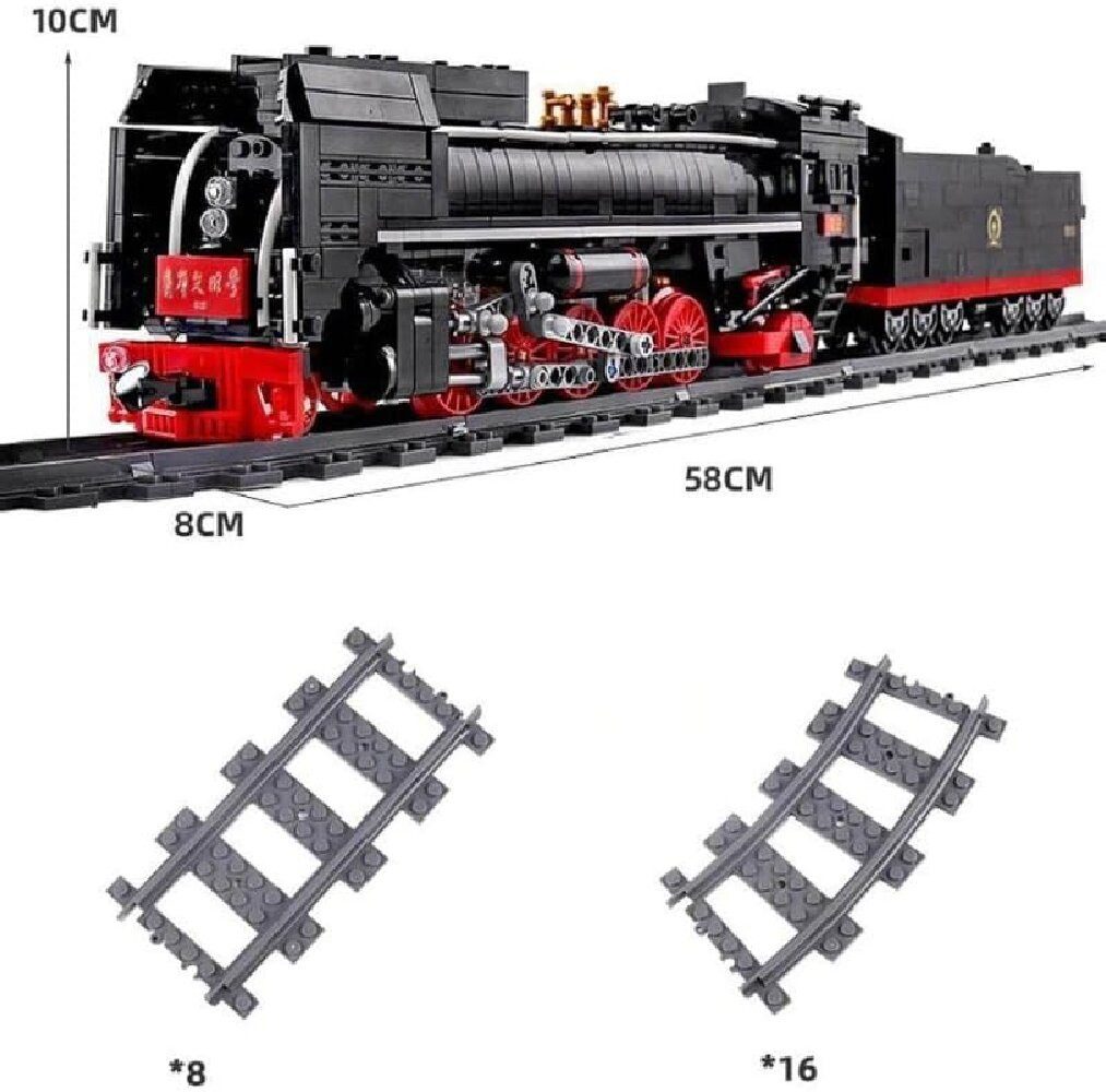Mould King 12003 RC Dampflok Dampflokomotive Mein Shop
