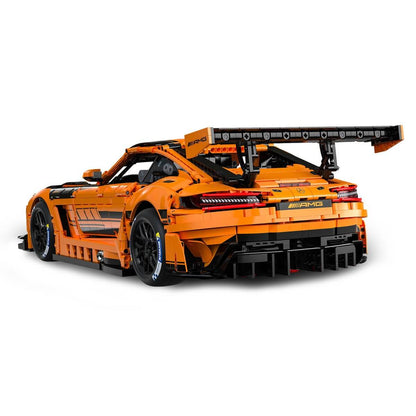 CaDA® C64008W Mercedes - AMG GT3 1:8 orange Klemmbausteine - MaxiBricks GmbHCADA-C64008W
