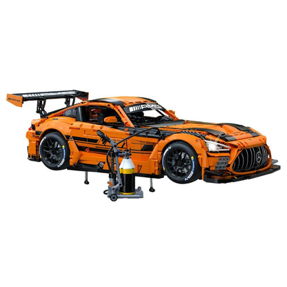 CaDA® C64008W Mercedes - AMG GT3 1:8 orange Klemmbausteine - MaxiBricks GmbHCADA-C64008W