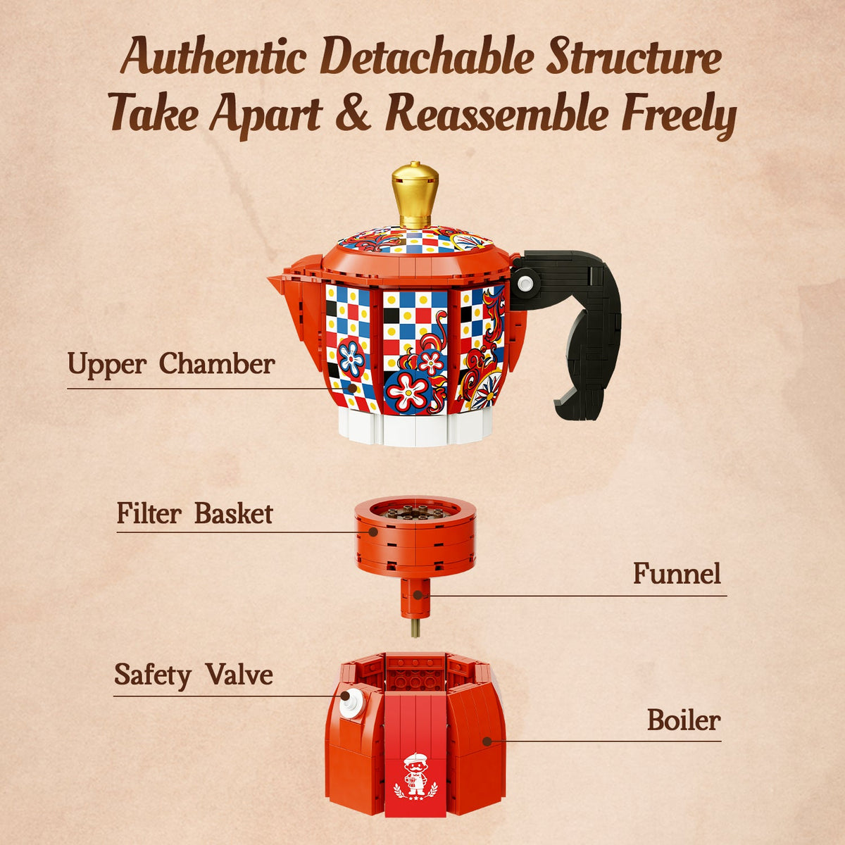 Pantasy 85058 Mokkakanne Espressokocher