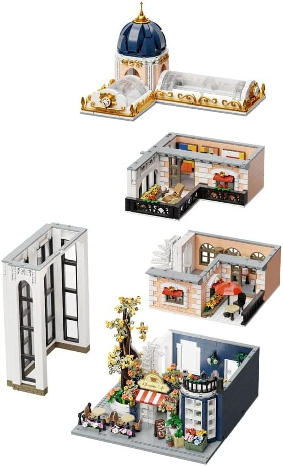 Pantasy 85032 Modular Building Blossom Café - Pariser Café 2850 Teile