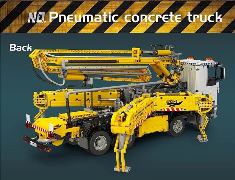 Mould King 19003 RC Technik Pneumatische Betonpumpe 4368 Klemmbausteine NEU OVP - MaxiBricks GmbHMK-19003