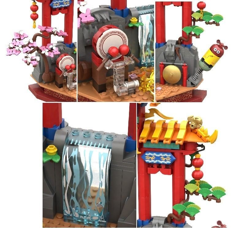 Pantasy 86509 Kung Fu Panda Drachen Krieger Dragon - MaxiBricks GmbH86509