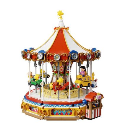 Pantasy 86904 Peanuts Snoopy Karussell Carousel mit LED - MaxiBricks GmbH86904