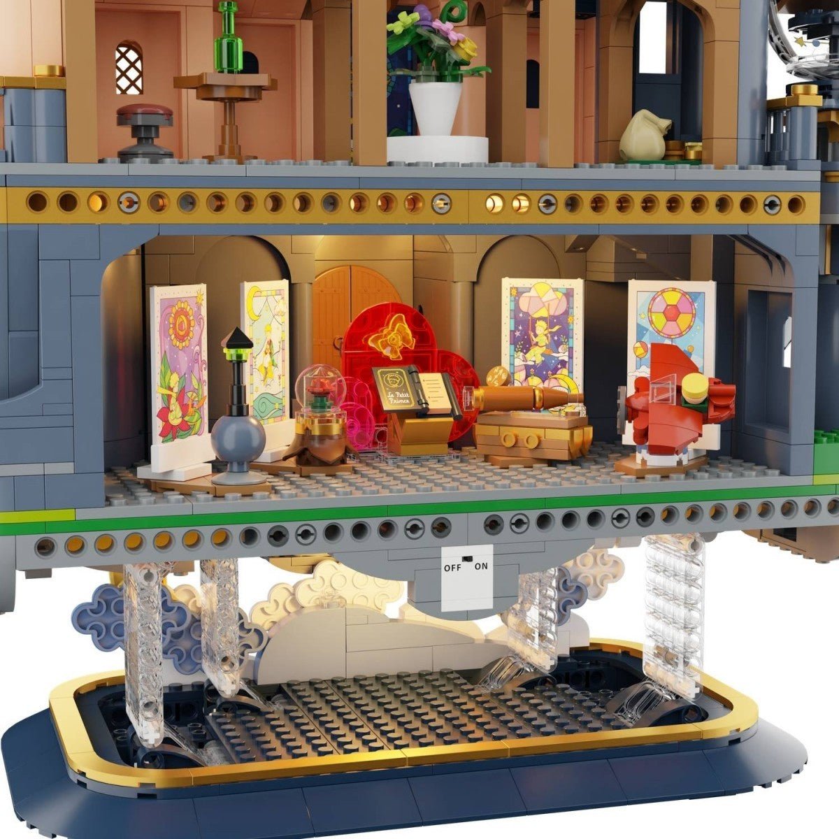 Pantasy 86326 Der kleine Prinz Schloss Starry Castle mit LED - MaxiBricks GmbH86326