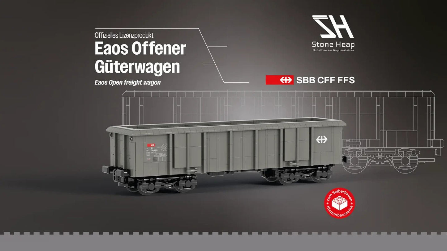 Stone Heap SH - 3011 Eaos Offener Güterwagen Zug - MaxiBricks GmbHSH-3011