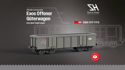 Stone Heap SH - 3011 Eaos Offener Güterwagen Zug - MaxiBricks GmbHSH-3011