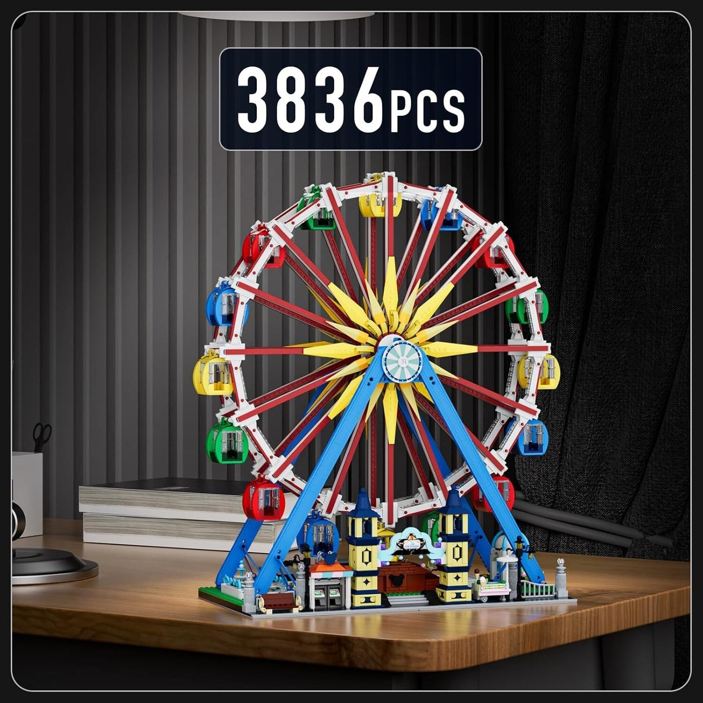 Mould King 11006 Beleuchtetes Kirmes Riesenrad 3836 - MaxiBricks GmbHMK-11006