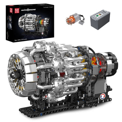 Mould King 10216 Technik Flugzeug Jet - Triebwerk motorisiert - MaxiBricks GmbHMK-10216