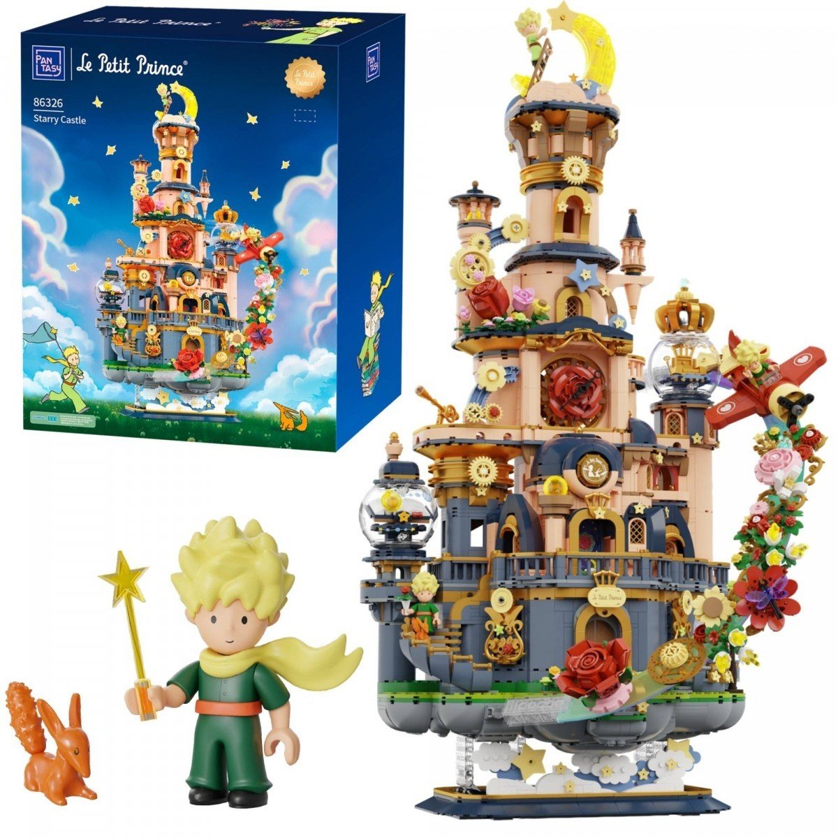 Pantasy 86326 Der kleine Prinz Schloss Starry Castle mit LED - MaxiBricks GmbH86326