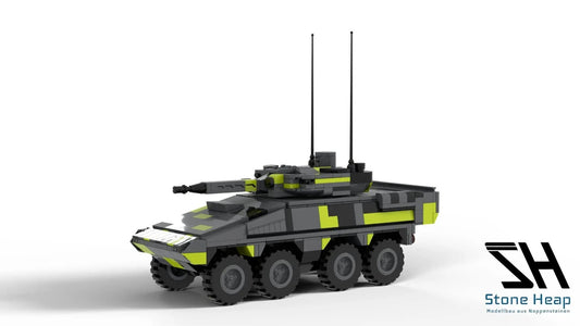 Stone Heap SH - 6002 Rheinmetall Boxer Lance 2 Panzerwagen - MaxiBricks GmbHSH-6002