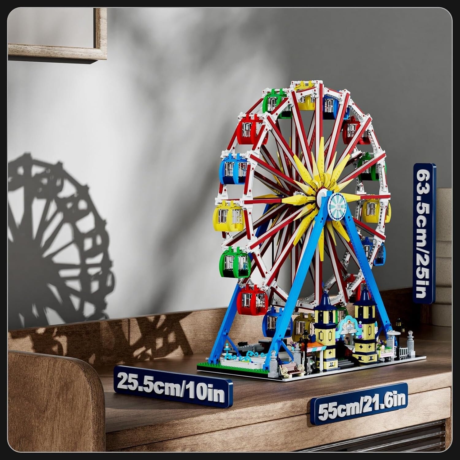 Mould King 11006 Beleuchtetes Kirmes Riesenrad 3836 - MaxiBricks GmbHMK-11006