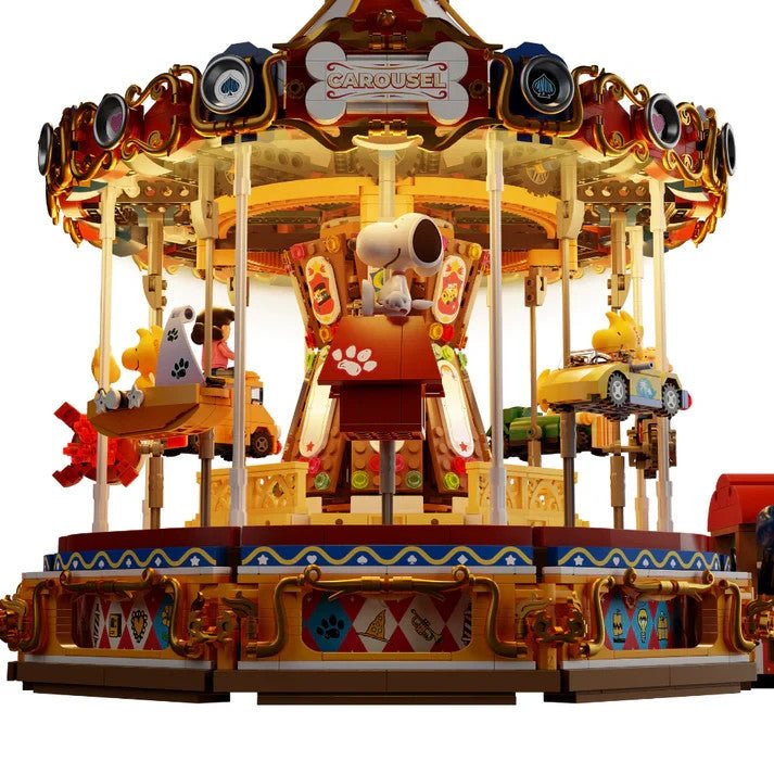 Pantasy 86904 Peanuts Snoopy Karussell Carousel mit LED - MaxiBricks GmbH86904