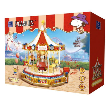 Pantasy 86904 Peanuts Snoopy Karussell Carousel mit LED - MaxiBricks GmbH86904