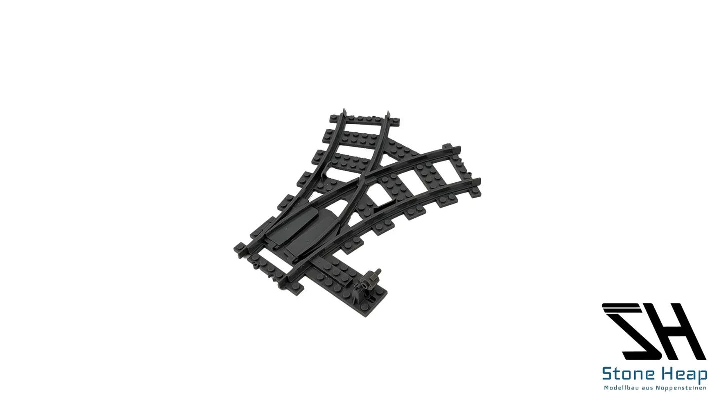 Stone Heap - Schienen Gleise Weichen und Kurven (R40–R104) - MaxiBricks GmbHSH-9004