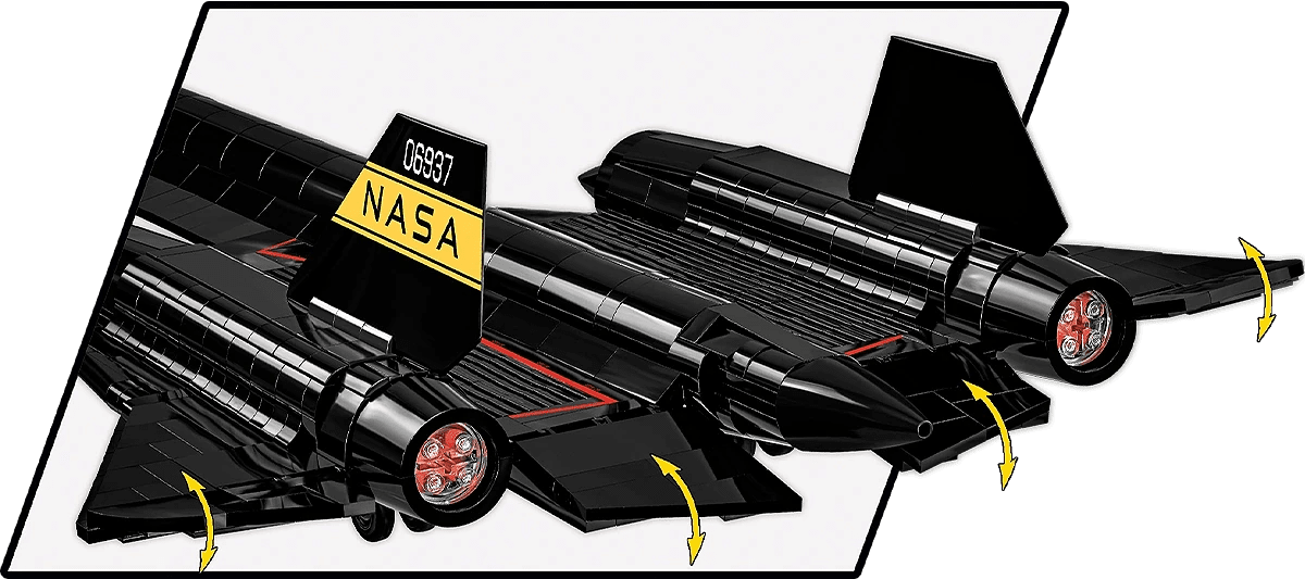 Cobi 5890 Lockheed Martin SR - 71 Blackbird Executive Edition NASA Flugzeug Jet - MaxiBricks GmbHCOBI-5890