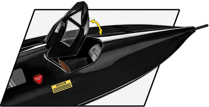 Cobi 5890 Lockheed Martin SR - 71 Blackbird Executive Edition NASA Flugzeug Jet - MaxiBricks GmbHCOBI-5890