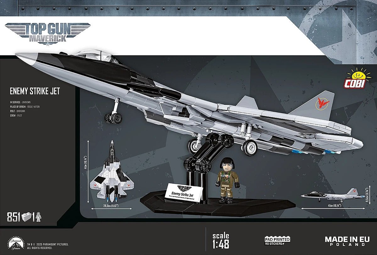 COBI 5921 Top Gun Enemy Strike Jet Flugzeug Jet - MaxiBricks GmbHCOBI-5921