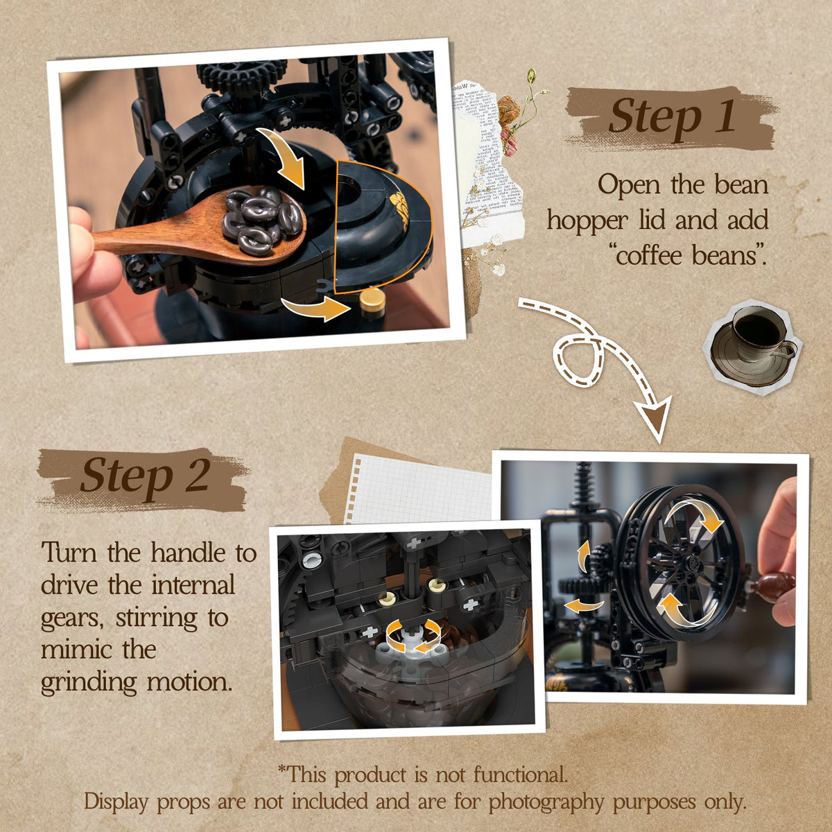 Pantasy 85053 Vintage Kaffeemühle