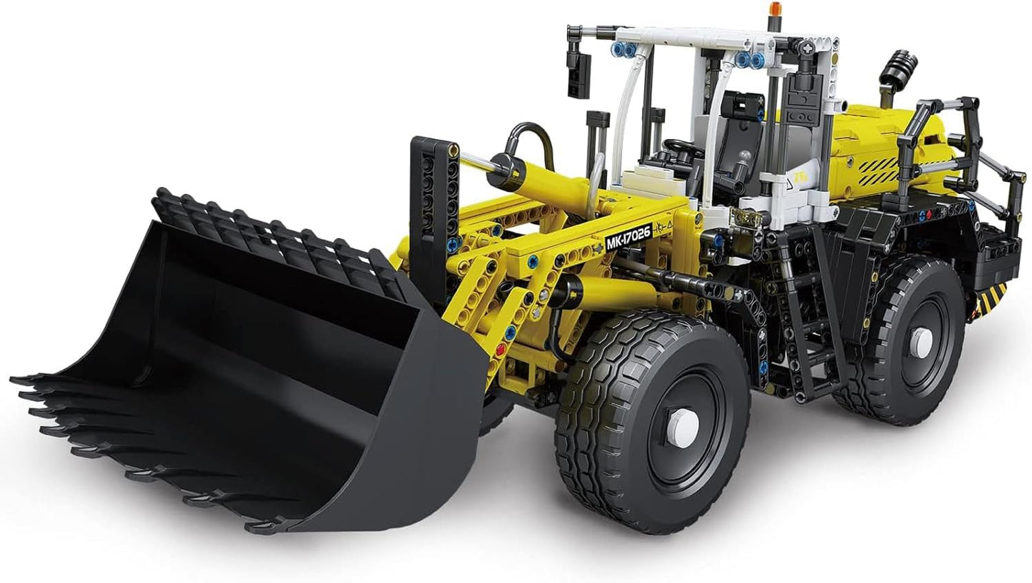 Mould King 17026 RC Technik pneumatischer Radlader MaxiBricks