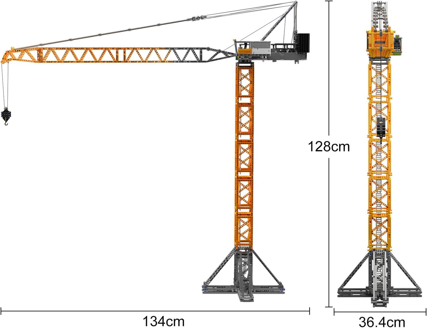 Mould King 17096 Technik Baustellenkran Tower Crane Mein Shop
