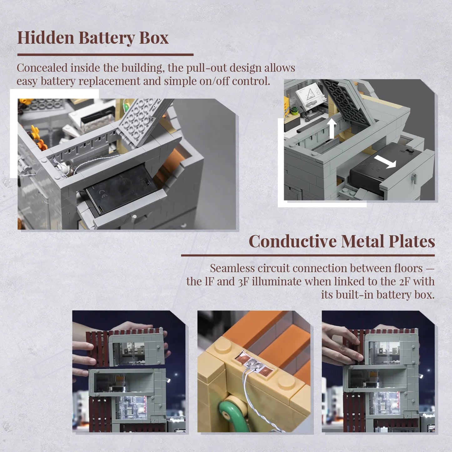 Pantasy 85041 Modular Building Architektur Büro mit LED 3427 Teile