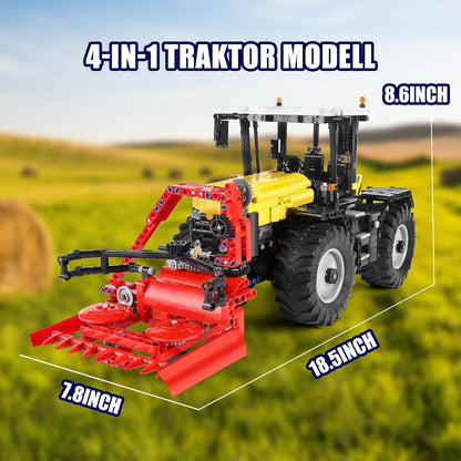 Mould King 17019 RC Traktor Trecker Ferngesteuert - MaxiBricks GmbHMK-17019