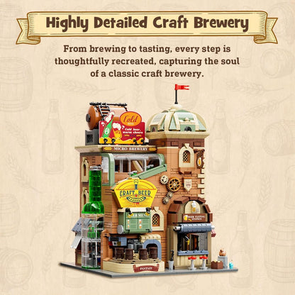 Pantasy 85023 Craft Beer Brewery Brauerei 2858 Teile Modular Building - MaxiBricks GmbH85023