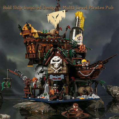 Pantasy 85022 Piraten Taverne 2858 Klemmbausteine Pirat Modular Building MaxiBricks