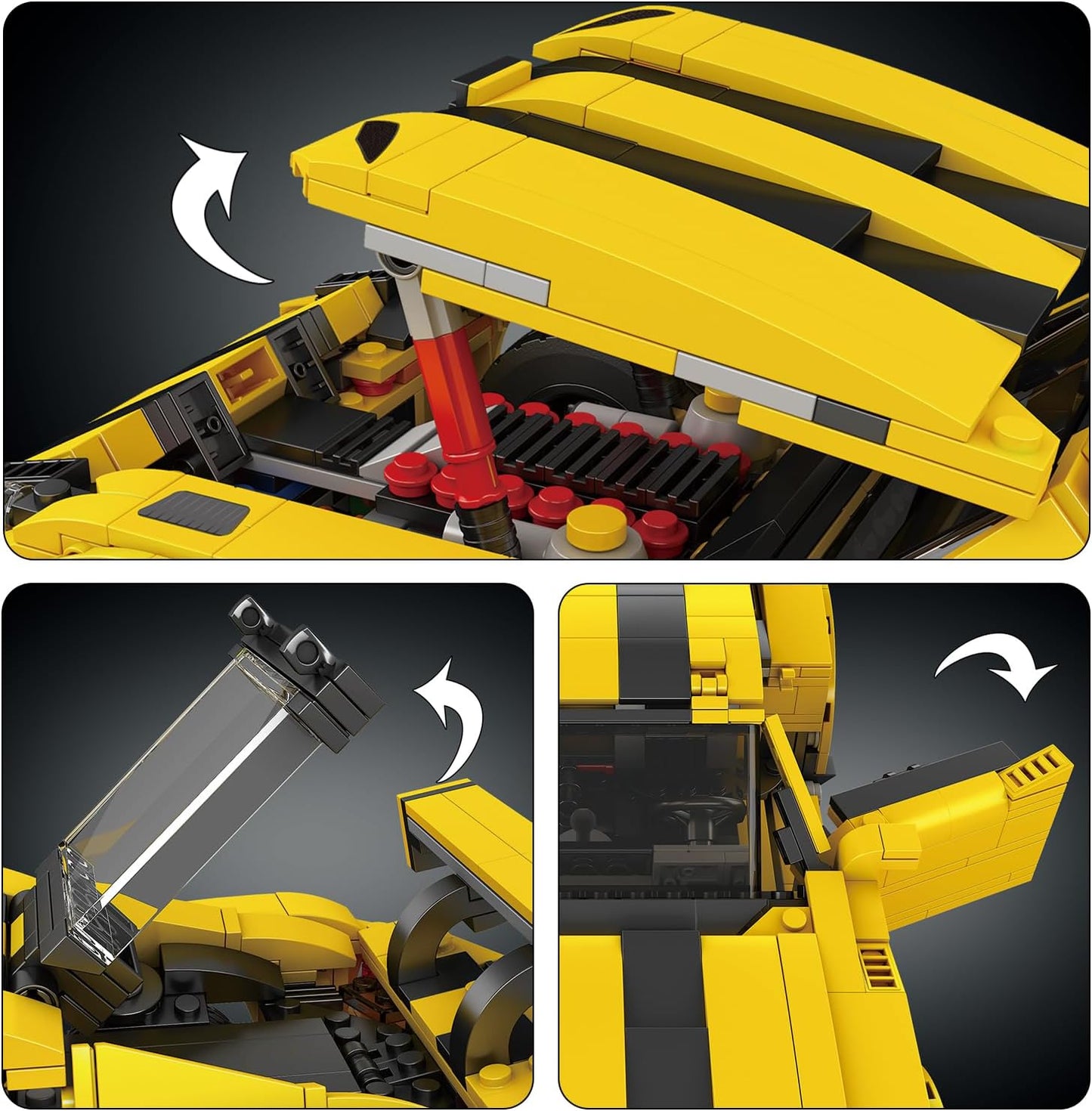 Mould King 10045 Doge Viper Sportwagen Auto Mein Shop