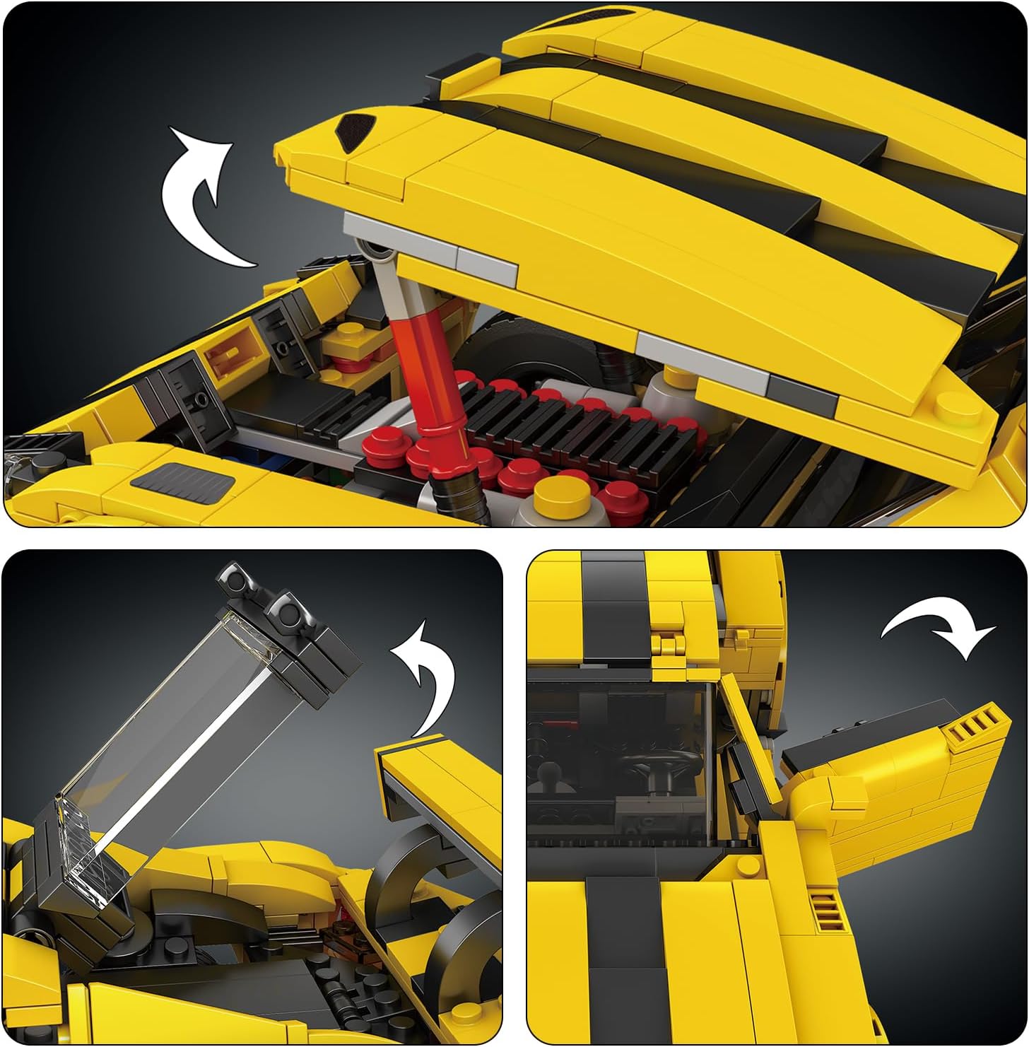 Mould King 10045 Doge Viper Sportwagen Auto Mein Shop