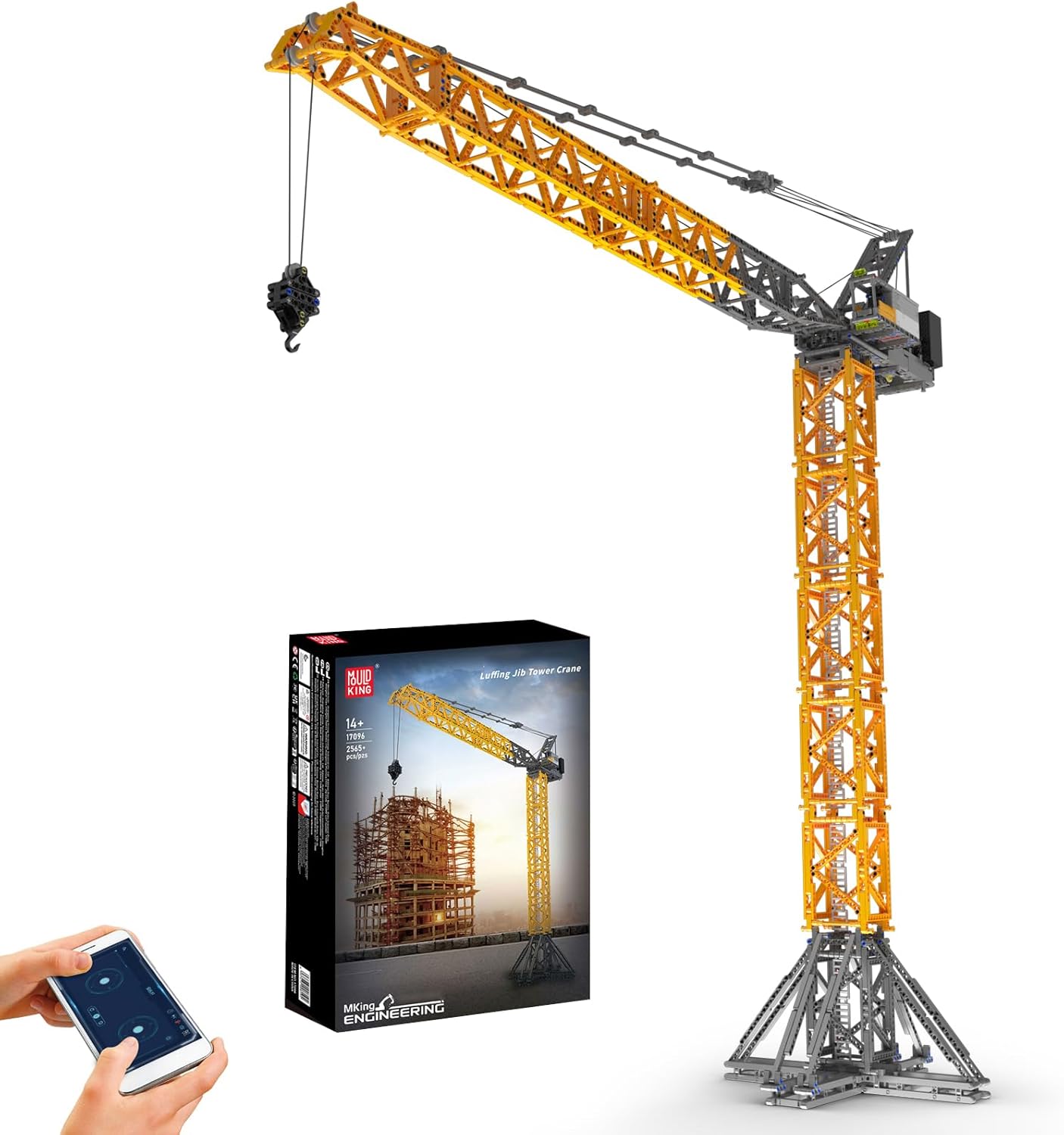 Mould King 17096 Technik Baustellenkran Tower Crane Mein Shop