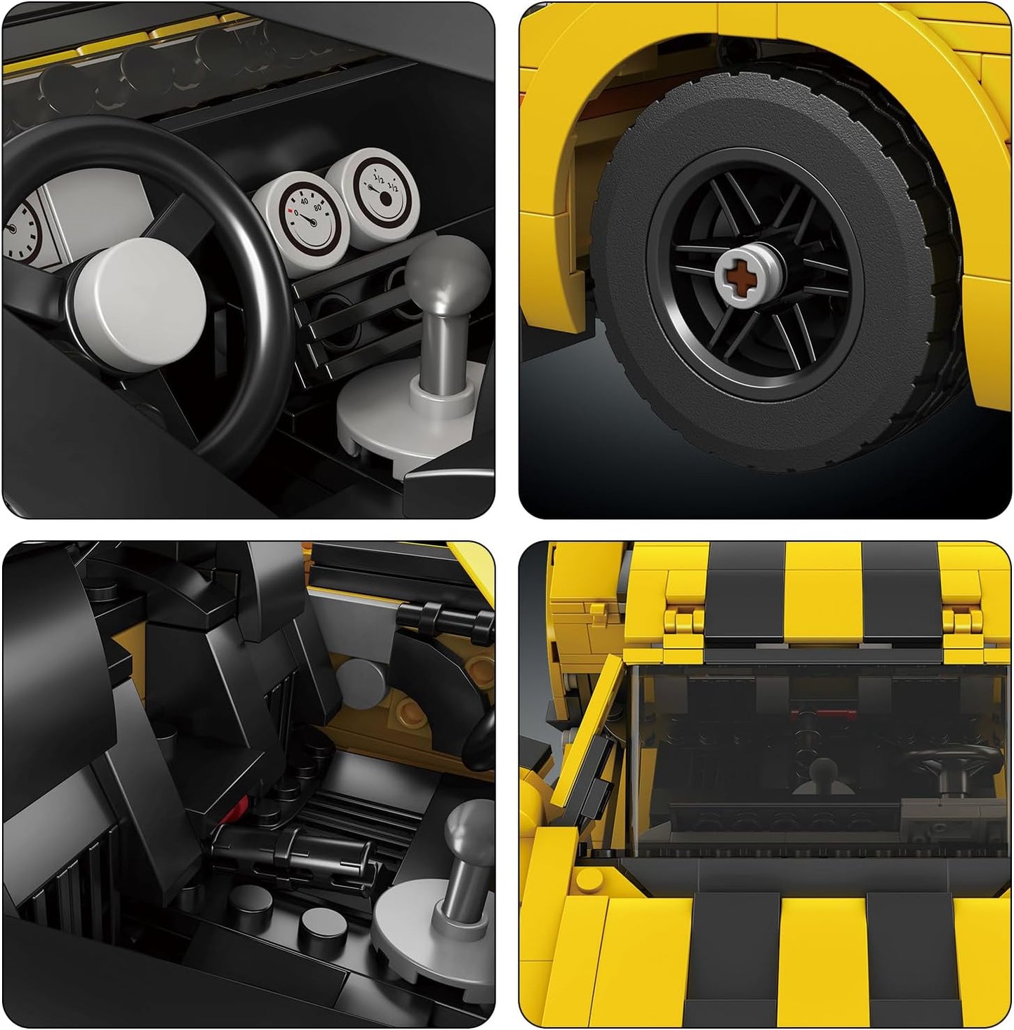 Mould King 10045 Doge Viper Sportwagen Auto Mein Shop