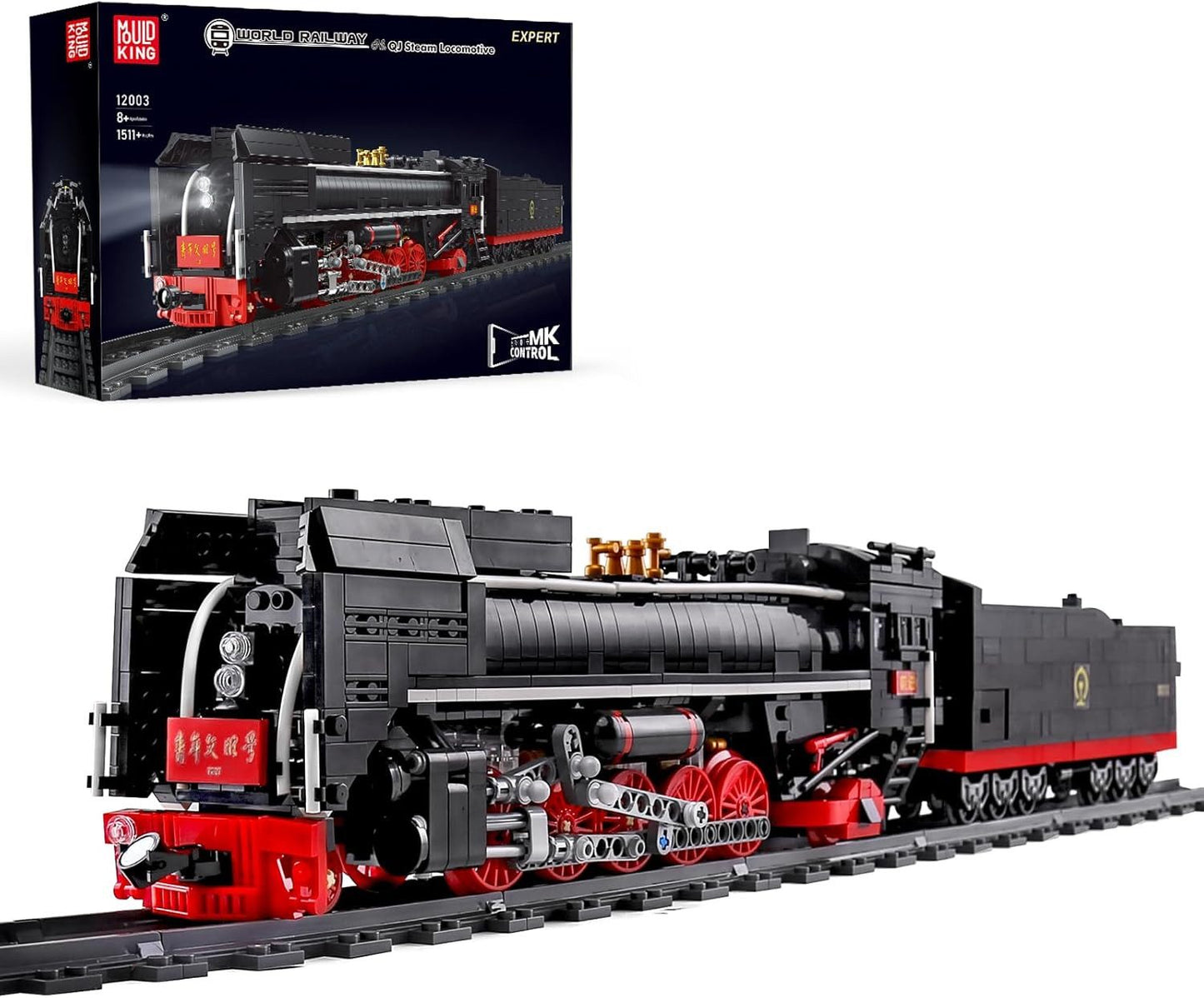 Mould King 12003 RC Dampflok Dampflokomotive Mein Shop