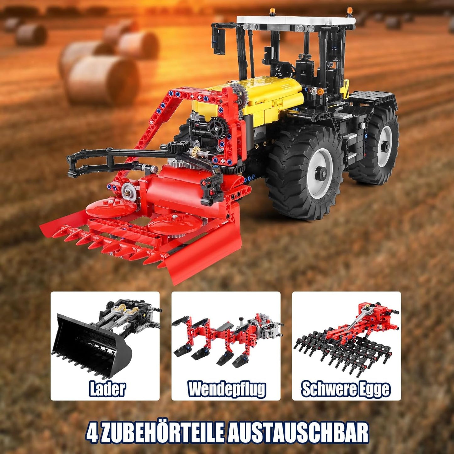 Mould King 17019 RC Traktor Ferngesteuert Mein Shop