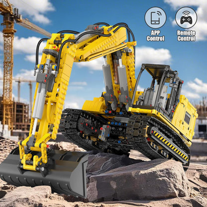 Mould King 13112 RC Technik Raupenbagger ferngesteuert - MaxiBricks GmbHMK-13112