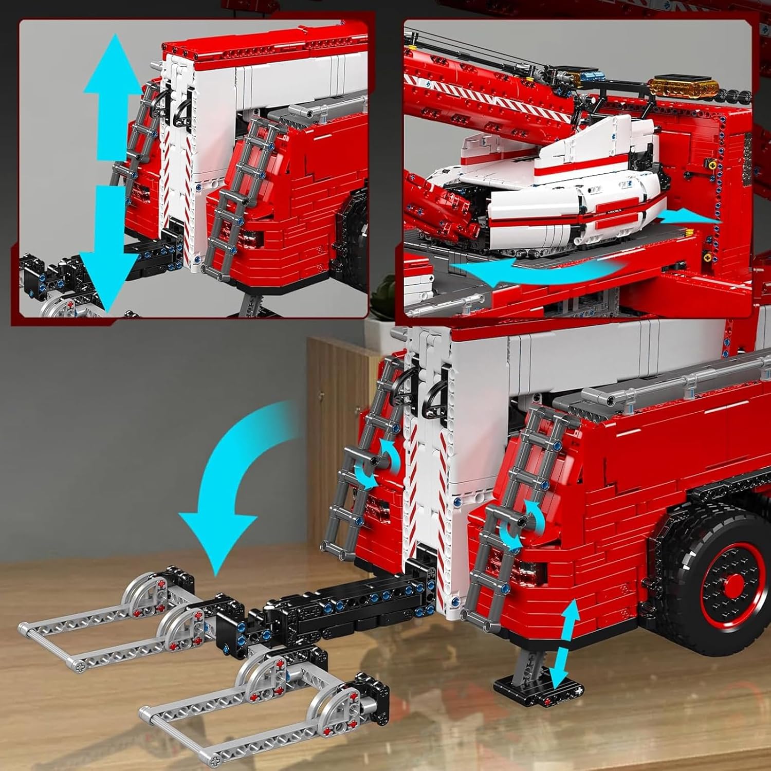 Mould King 19008 RC Tehnik Abschlepper LKW Wrecker Tow Truck Mein Shop