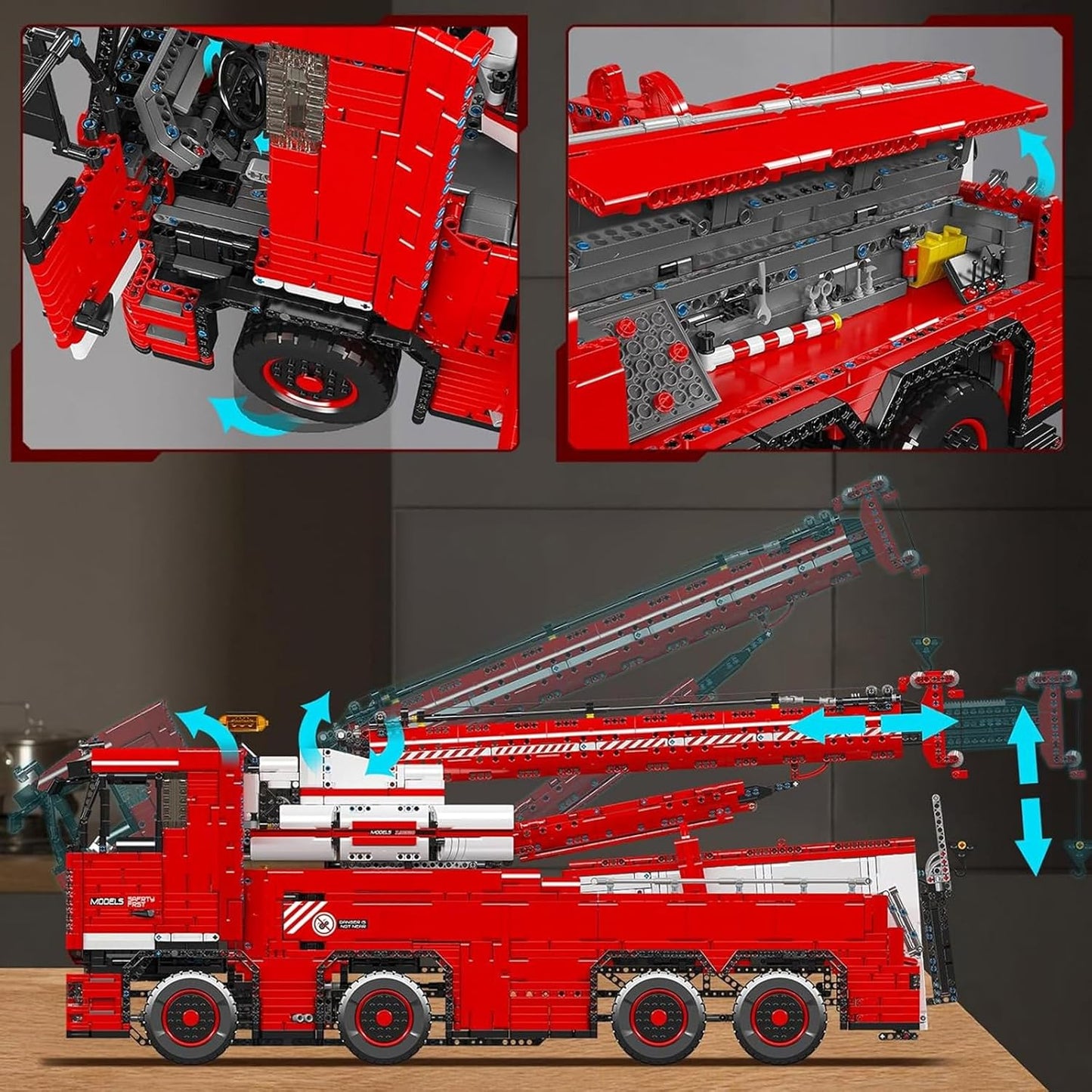 Mould King 19008 RC Tehnik Abschlepper LKW Wrecker Tow Truck Mein Shop