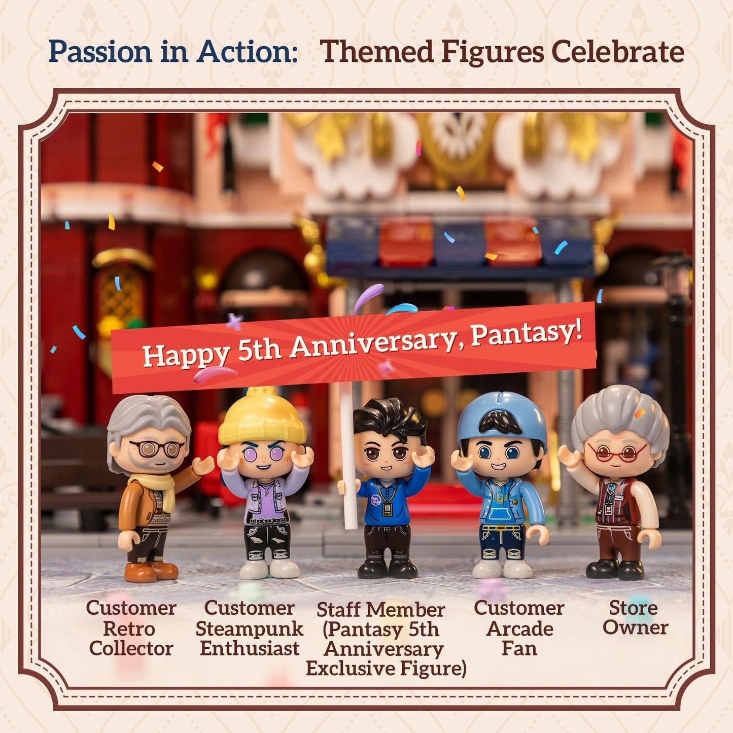 Pantasy 85031 Modular Building Spielzeugladen - Toy Store 2978 Teile