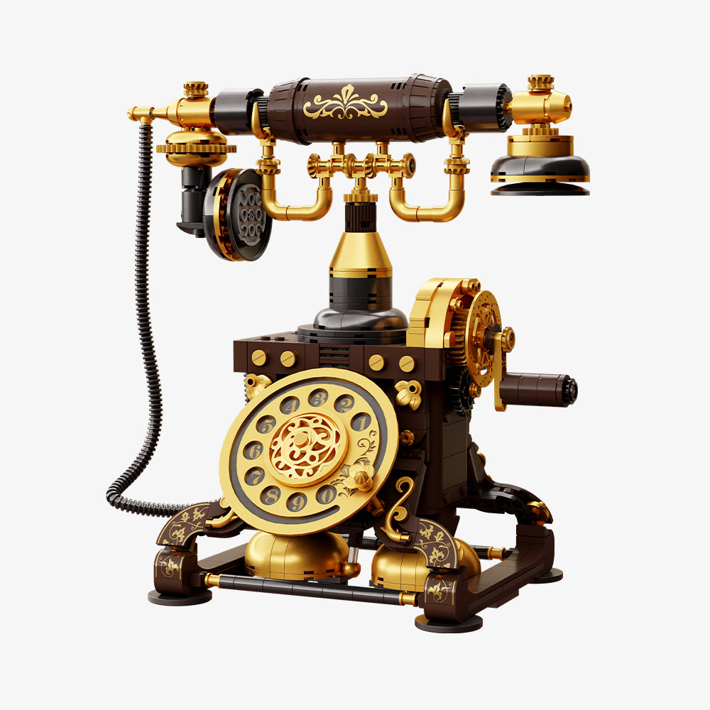 Pantasy 85018 Retro Telefon mit Wählscheibe