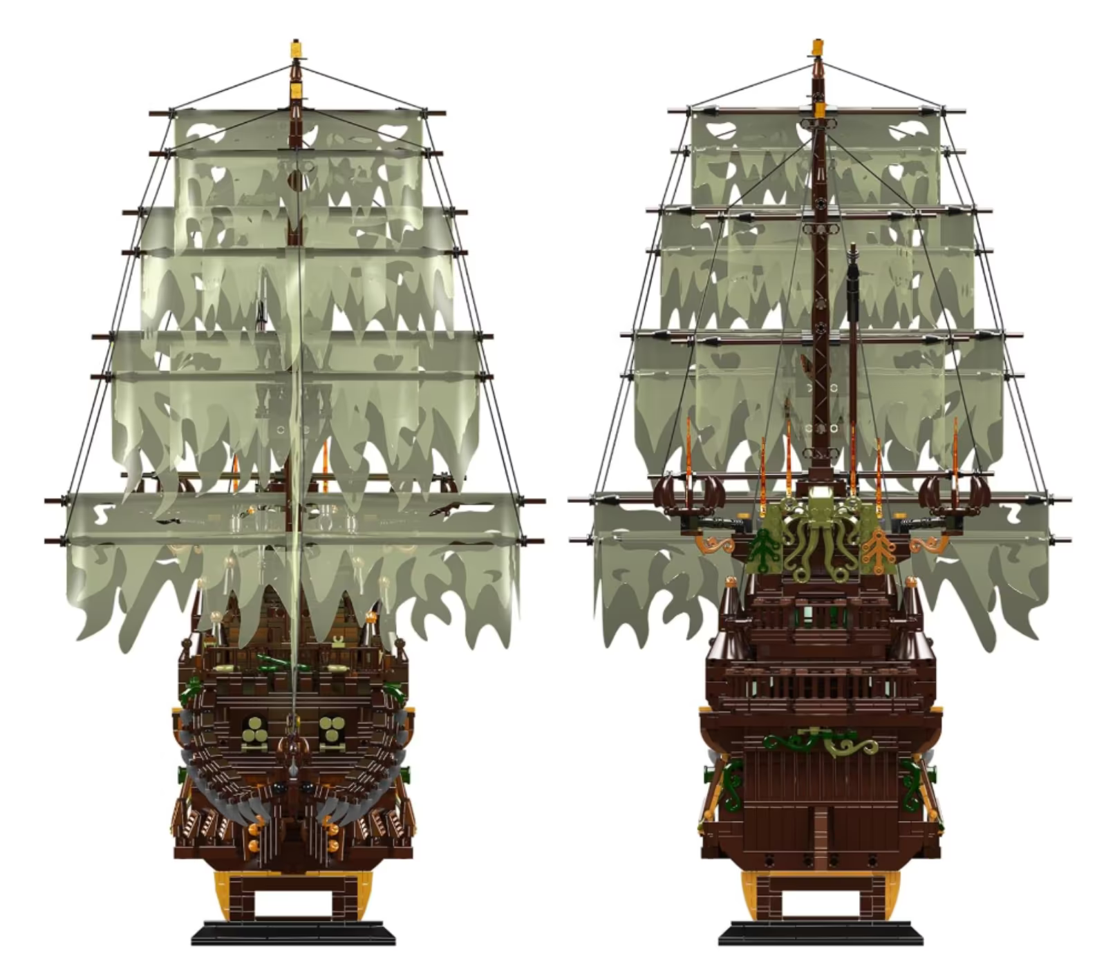 Mould King 13197 Flying Dutchman Piratenschiff MaxiBricks