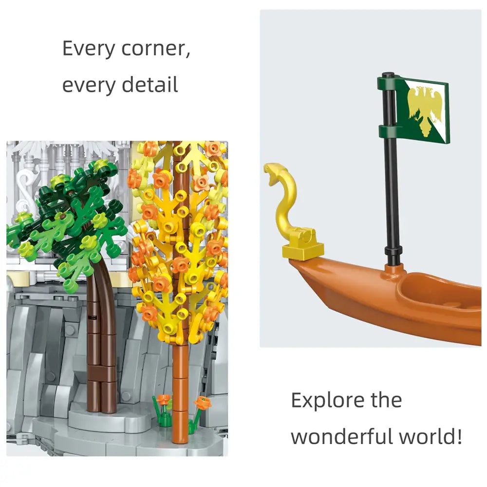 BaKa 33241 Bruchtal Rivendell Gallery of View  LOTR Mein Shop