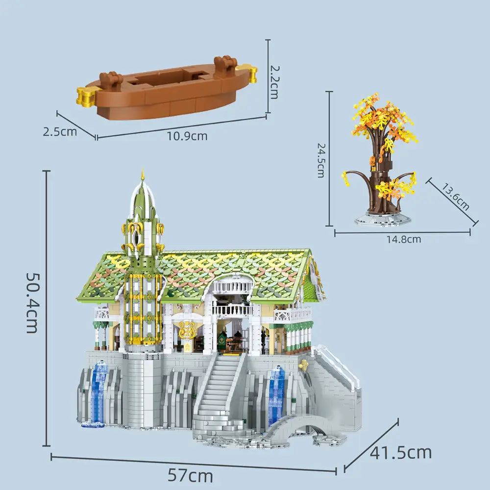 BaKa 33242 Bruchtal Rivendell  The Elven City LOTR Mein Shop