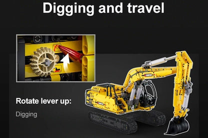 CaDA® C61082W Technik Raupenbagger - MaxiBricks GmbHCADA-C61082W